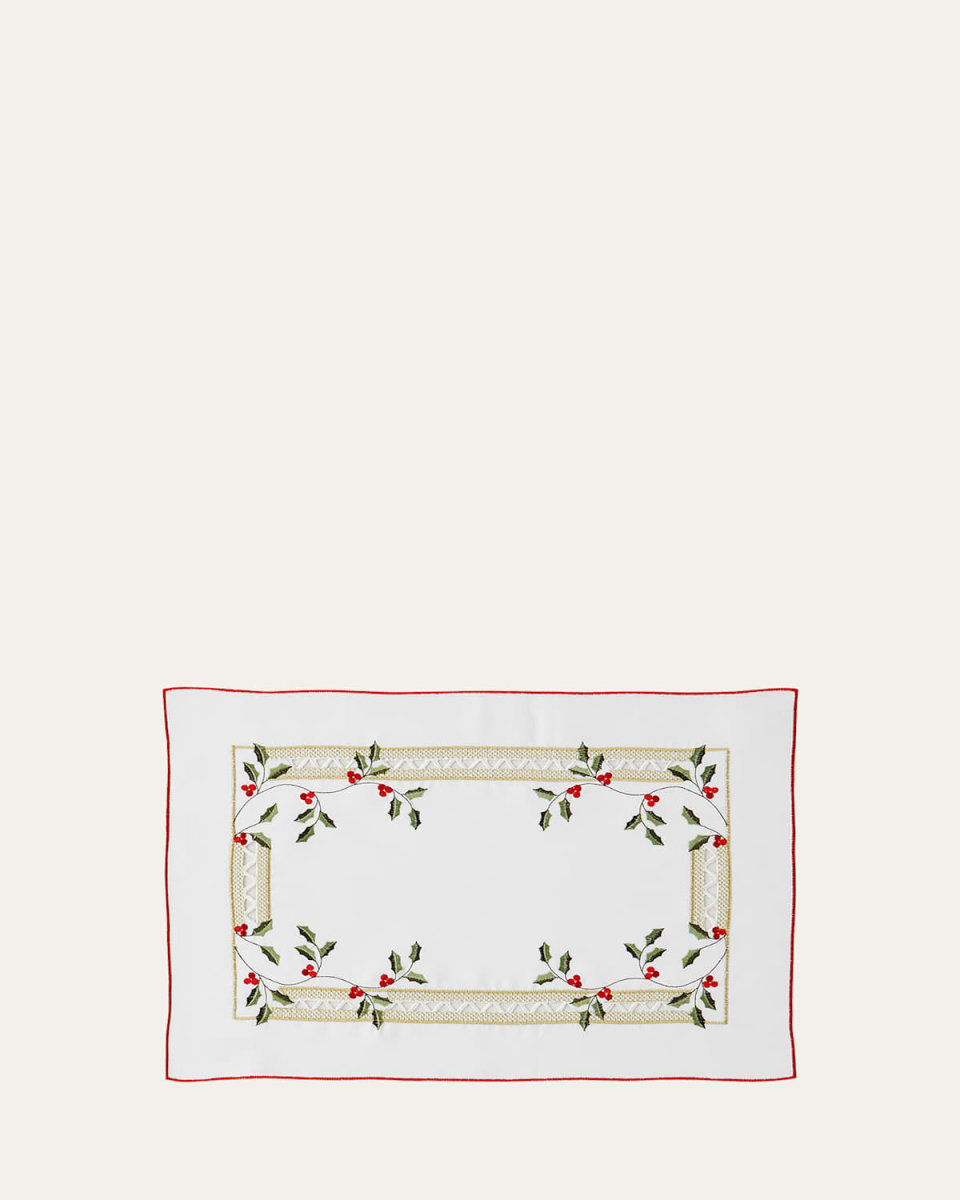 Holly Berry Placemats, Set of 4